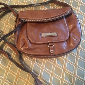 Nine West Flappy Crossbody - Caramel brown - NWOT